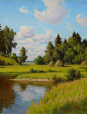 Щербаков Борис Валентинович. Июль в Подмосковье 